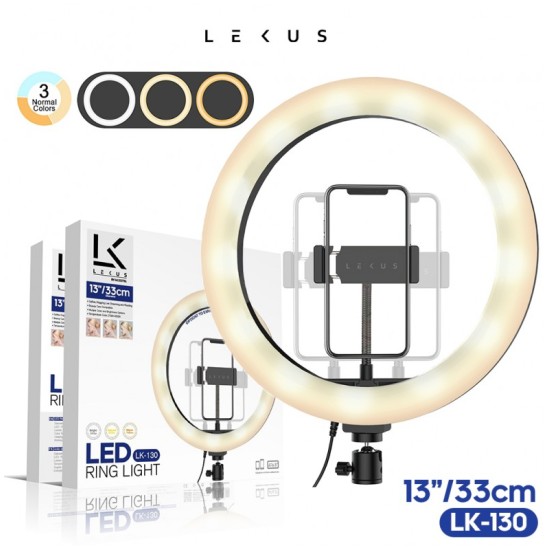 ACCETEL LEKUS LK-130 LUZ DE ANEL SELFIE 33CM - 13"